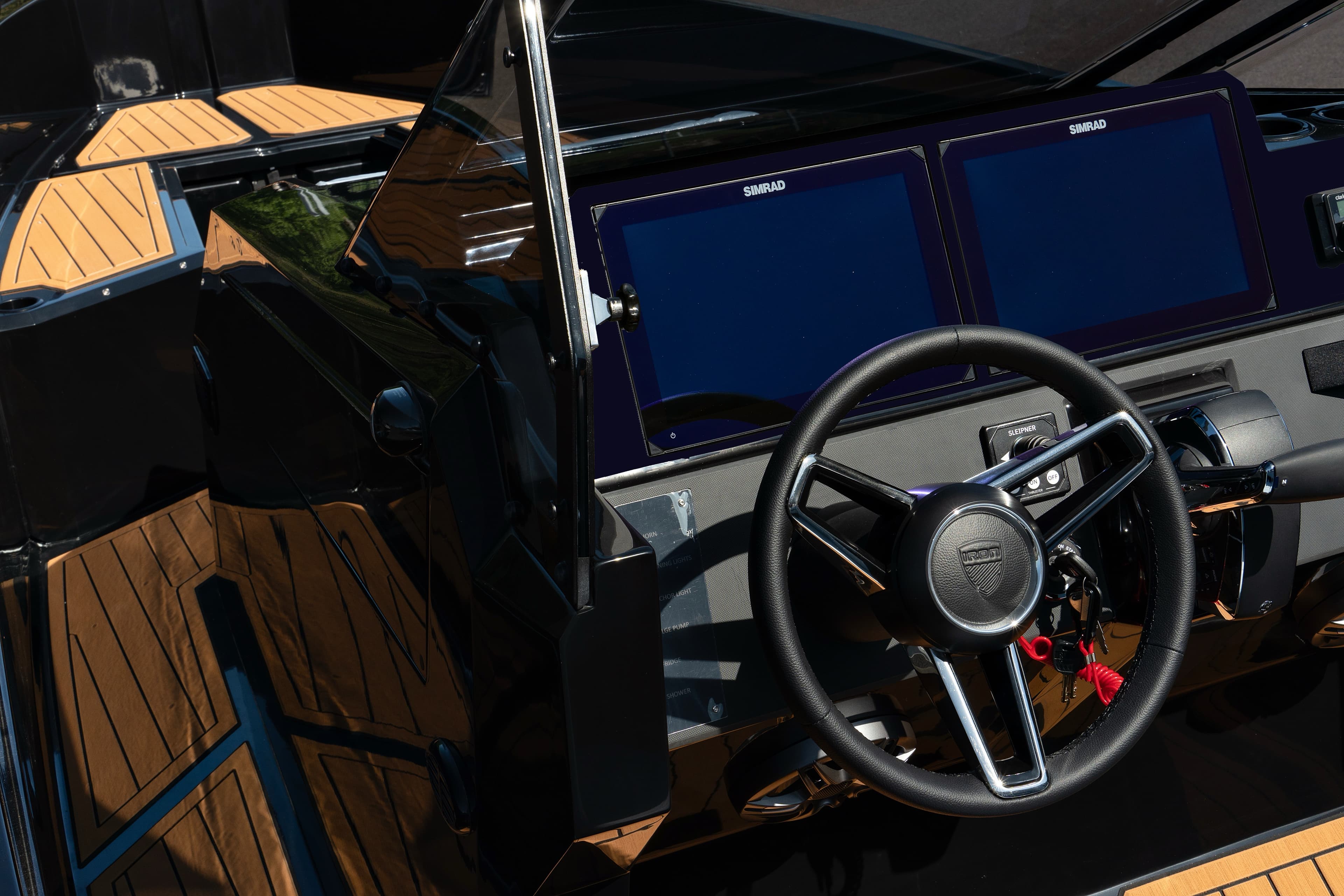 IRON 907 Open immersed cockpit design placeholder showing the required file name