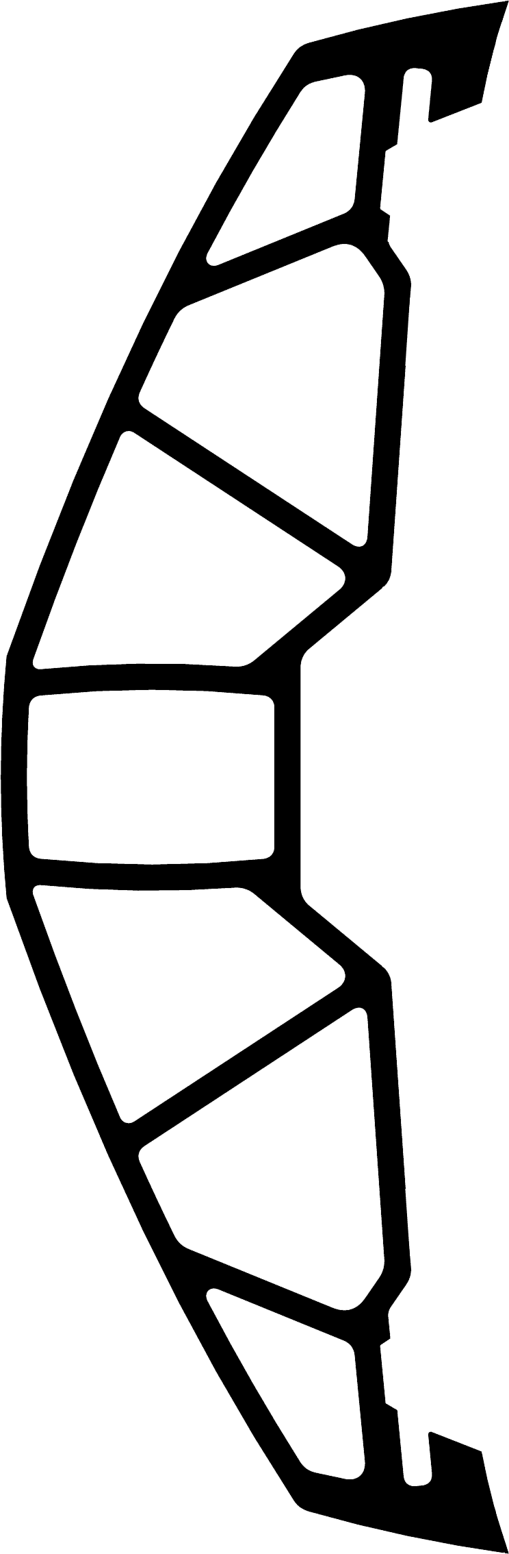 IRON Fender silhouette