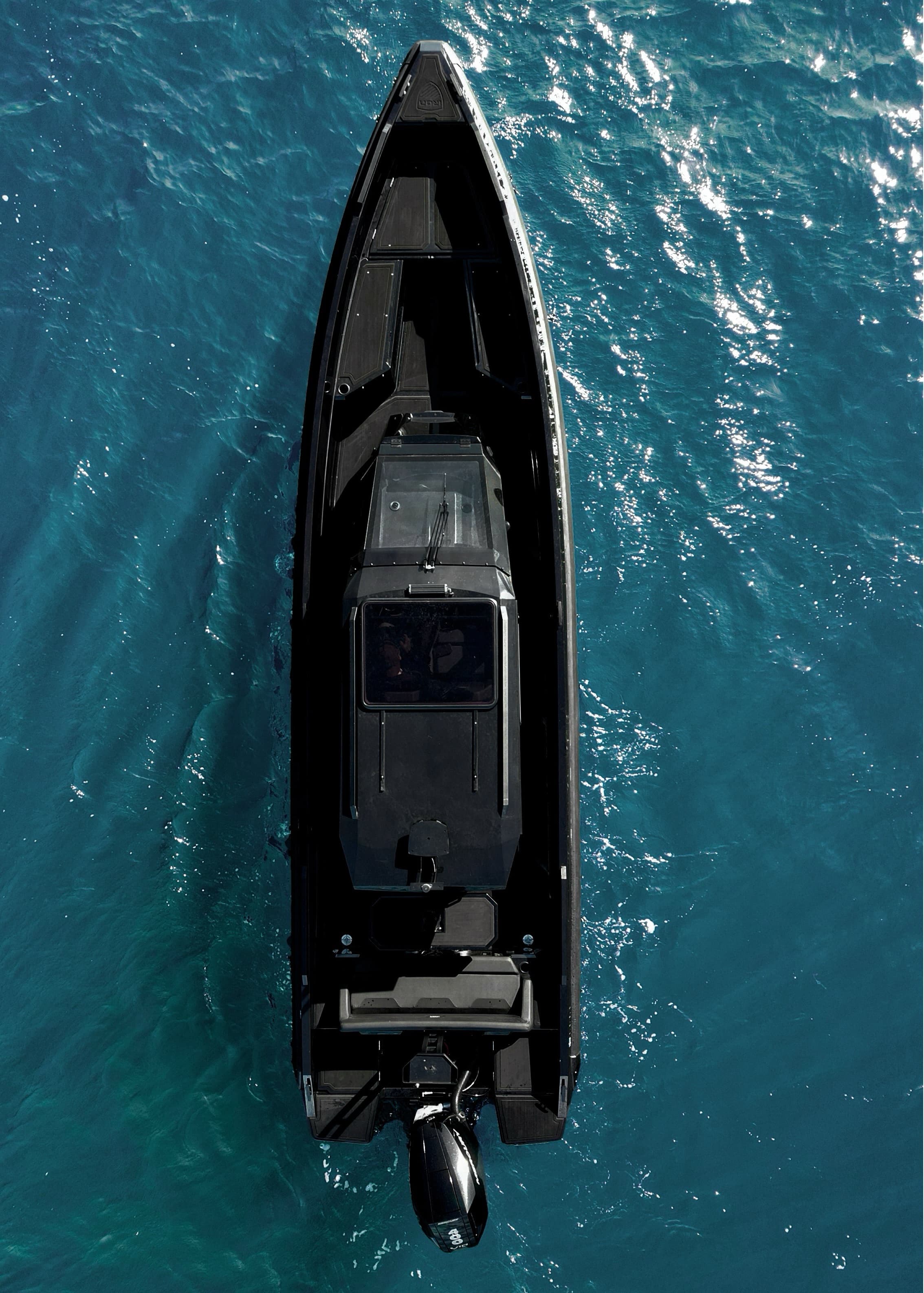 IRON 907 Coupe viewed from above