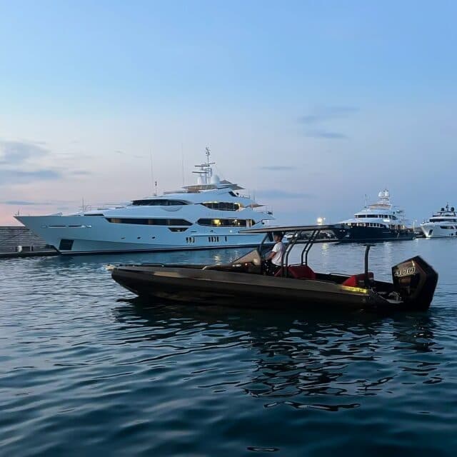 Effortless Presence in the Harbor of St. Tropez.